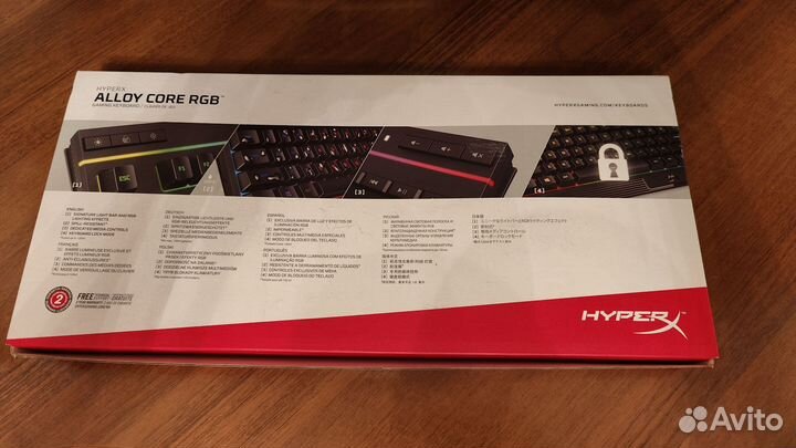 Клавиатура HyperX Alloy Core RGB