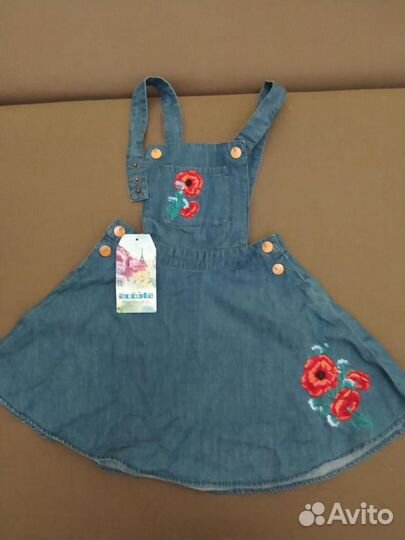 Новый джинсовый сарафан