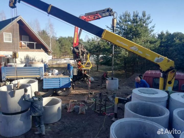 Копка (бурение) колодцев под ключ