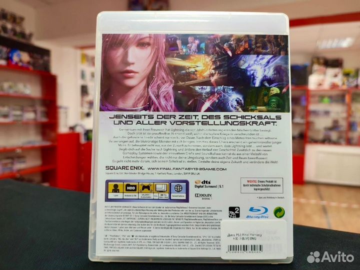 Диск PS3 Final Fantasy 13-2