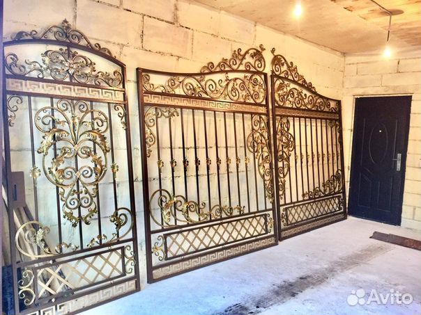 Ворота кованые