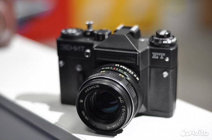 Zenit ET + Гелиос 77M-4 50mm/1.8