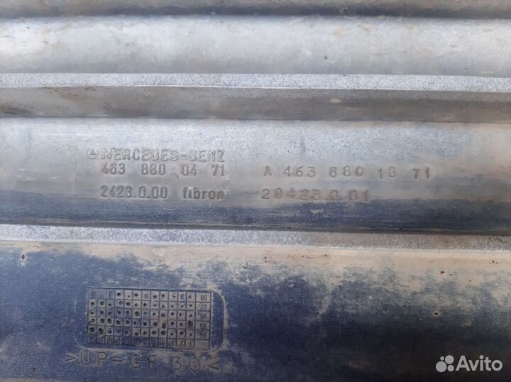 Задний бампер W463 Гелендваген