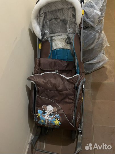 Санки коляска