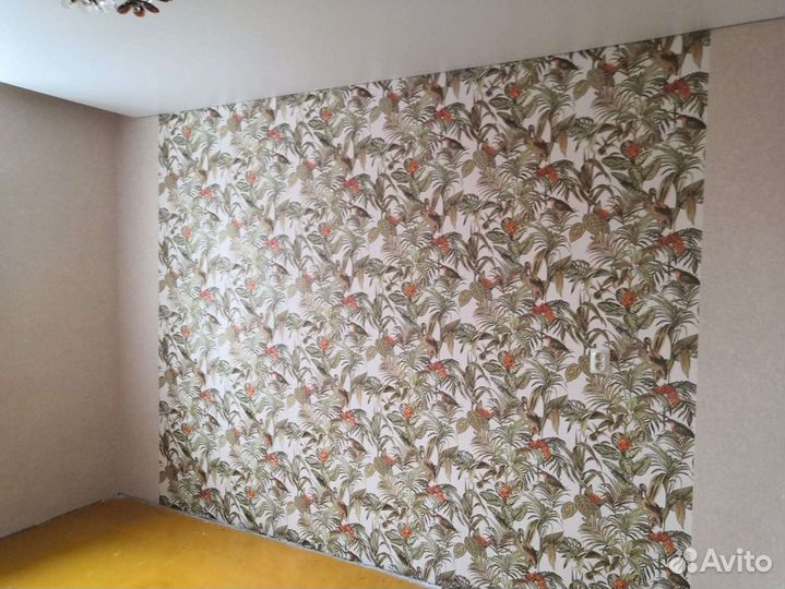 Поклейка обоев