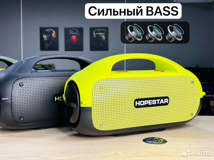 Блютуз колонка мощная как jbl колонка hopestar 80W