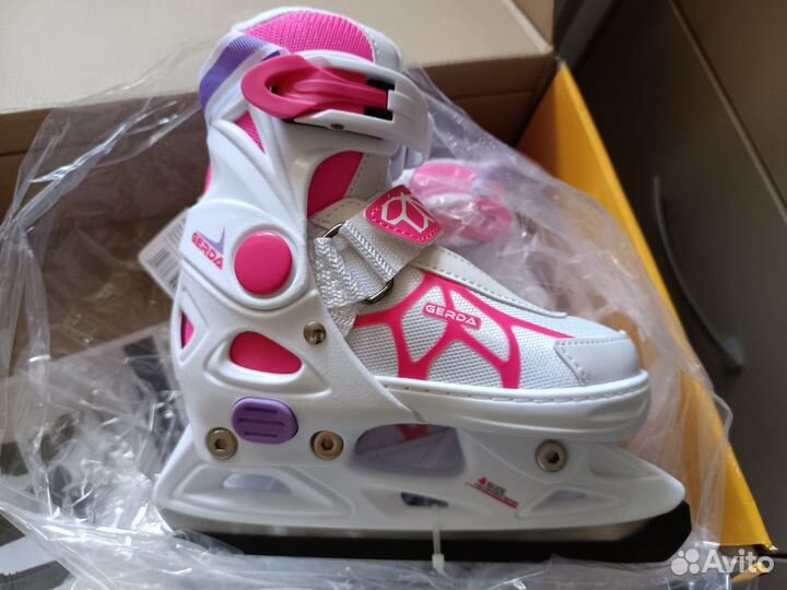 Новые Коньки раздвижные, р.29-32