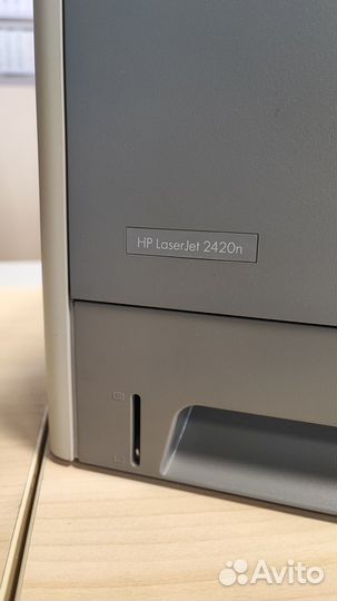 Принтер HP LaserJet 2420n + новый картридж к нему