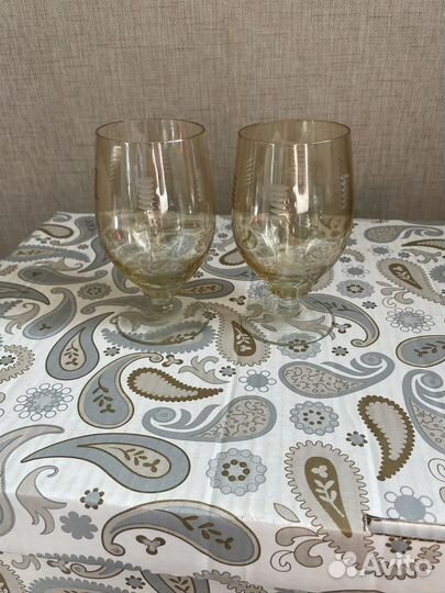 Бокалы, стаканы, рюмки СССР