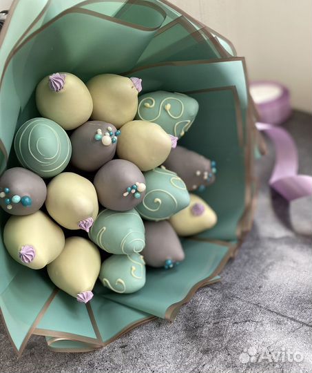 Клубника в шоколаде в Красногорске, букеты из ягод