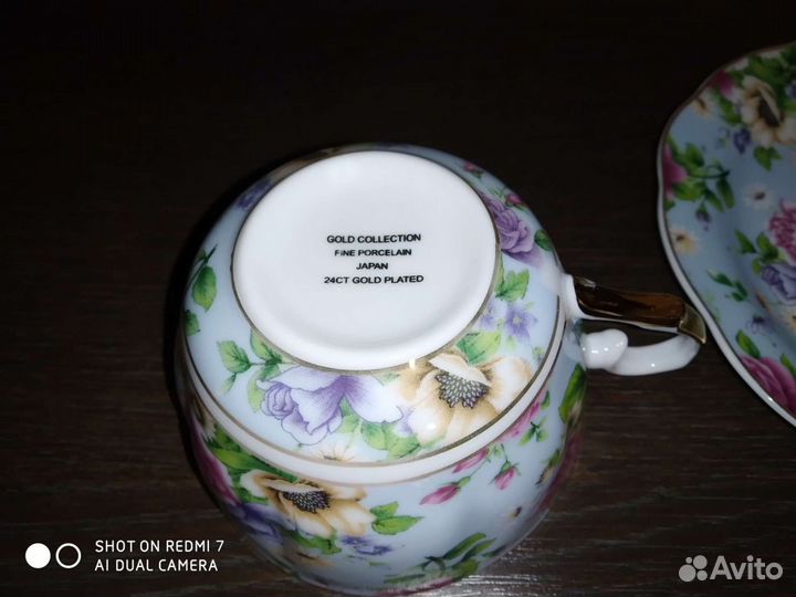 Фарфоровая чайная пара japan
