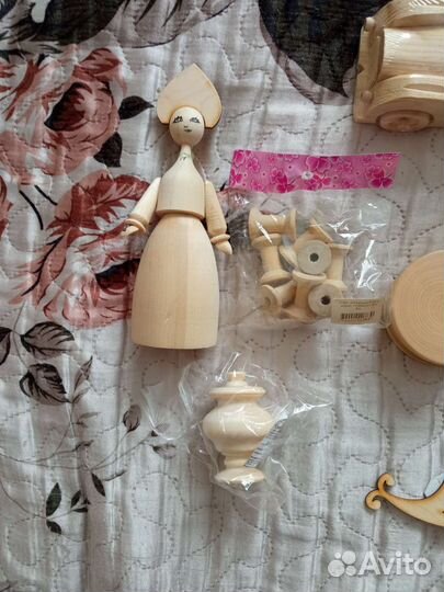 Деревянные заготовки для творчества