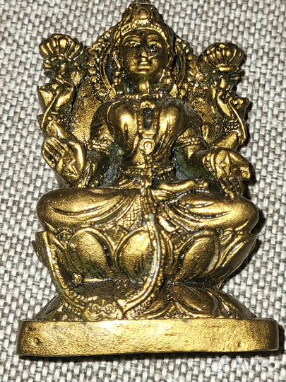 Сувенир магнит статуэтка Лакшми Сарасвати Ганеша