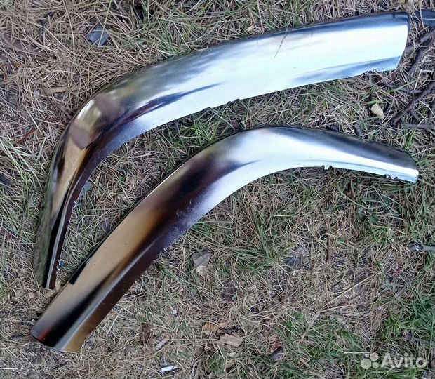 Хром переднего бампера Волга газ-31105