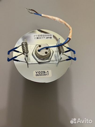 Встраиваемый светильник новый LBT Y029-1, 1 шт