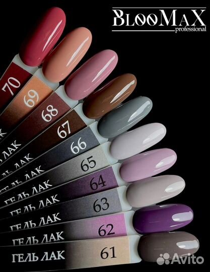Гель лак, база,топ, BlooMax
