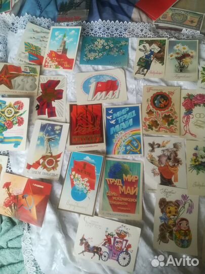 Открытки СССР разные