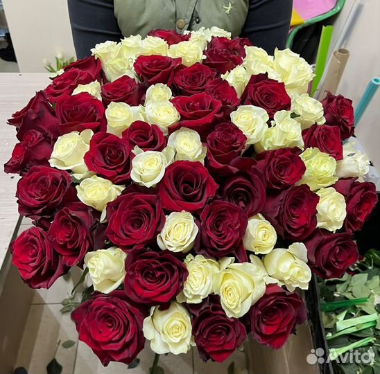 Цветы букеты 101 роза с доставкой