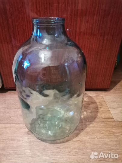 Банка 10 литров стеклянная