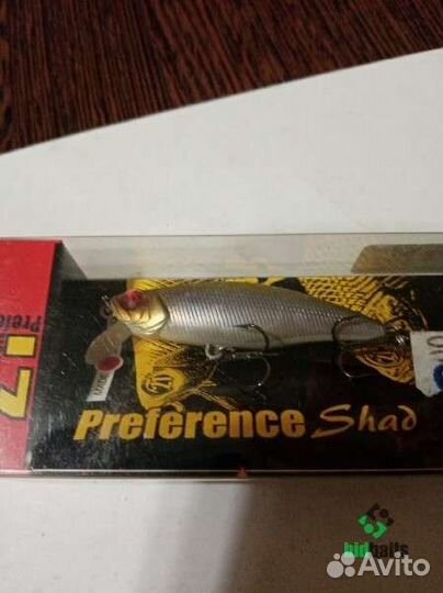 Воблеры 21 pontoon Preference Shad 55F-SR 3.3g
