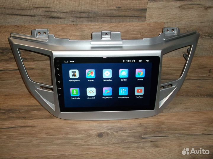 Магнитола Hyundai Tucson 3 Android 2/32 GPS WiFi