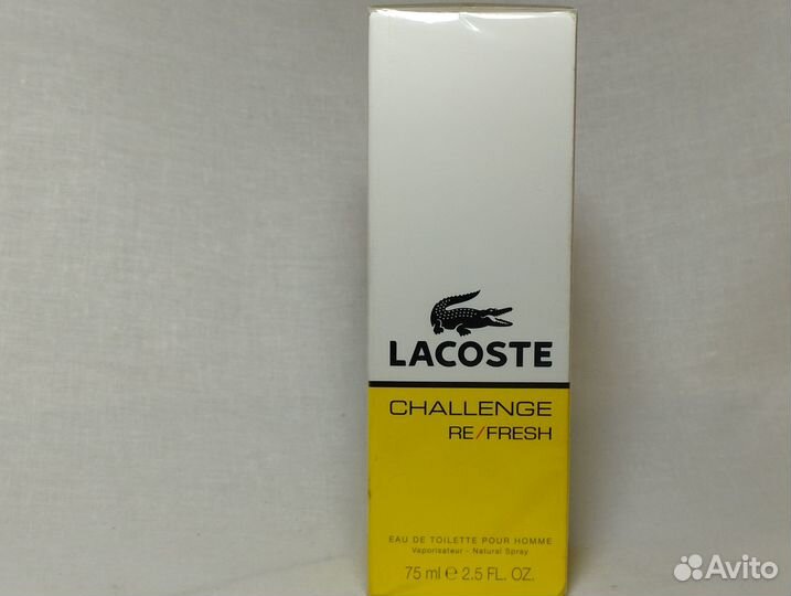Lacoste challenge re fresh 75 ml