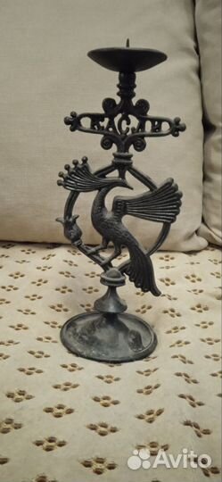 Подсвечник каслинское литье