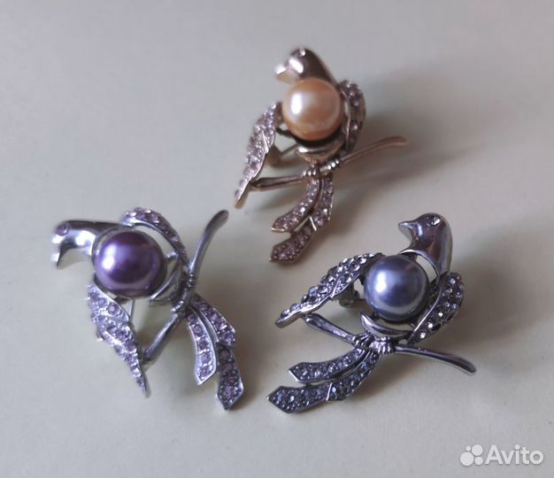 Брошь Mon PlaisiR 03-27 три цвета