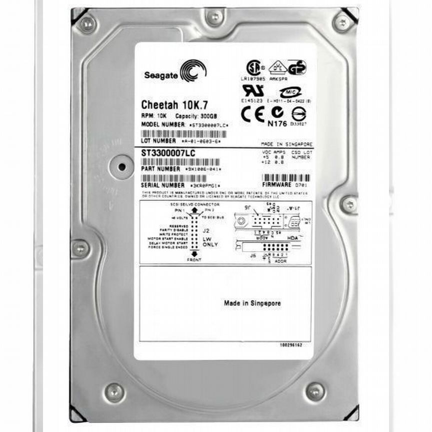 [ST3300007LC] Жесткий Диск Seagate Scsi 300gb St3300007lc
