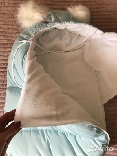 Конверт-кокон на выписку