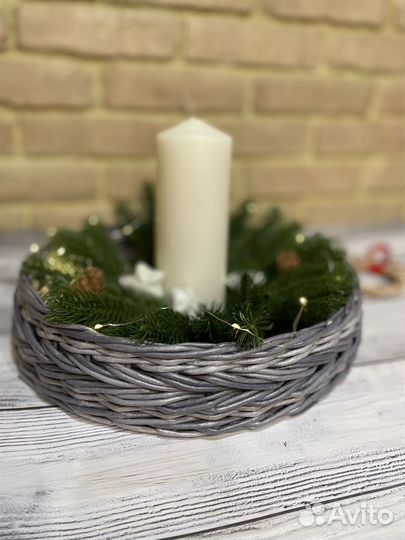 Плетеные изделия из бумажной лозы ручной работы