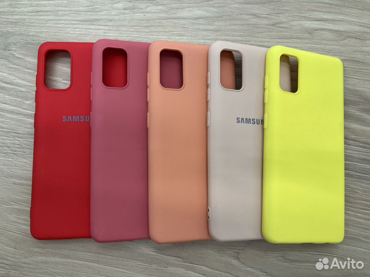 Чехол силиконовый на Samsung A41