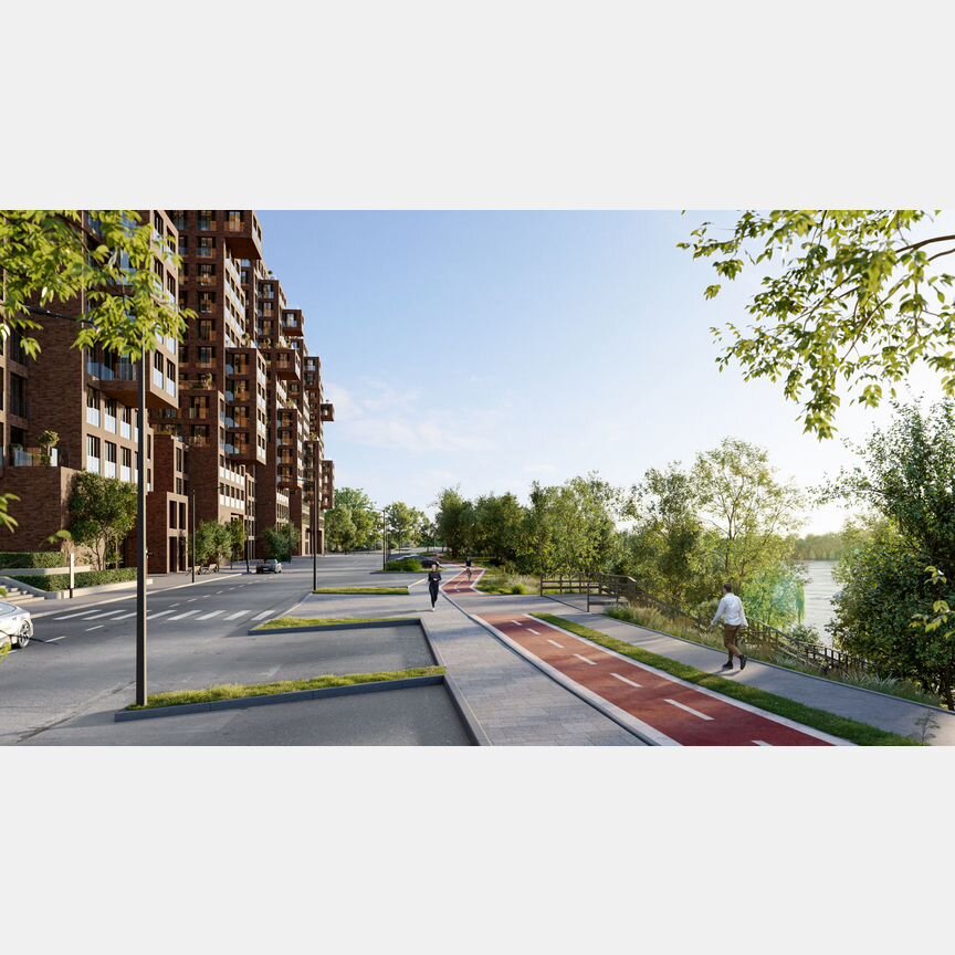 2-к. квартира, 61,4 м², 4/15 эт.