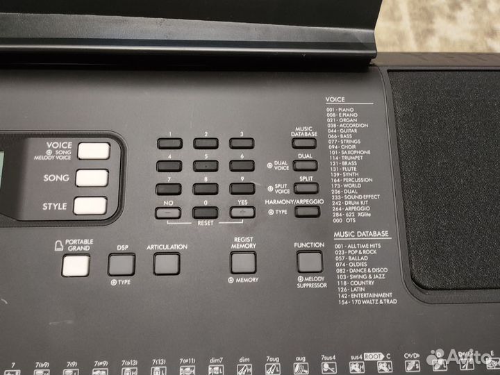 Синтезатор yamaha psr e373