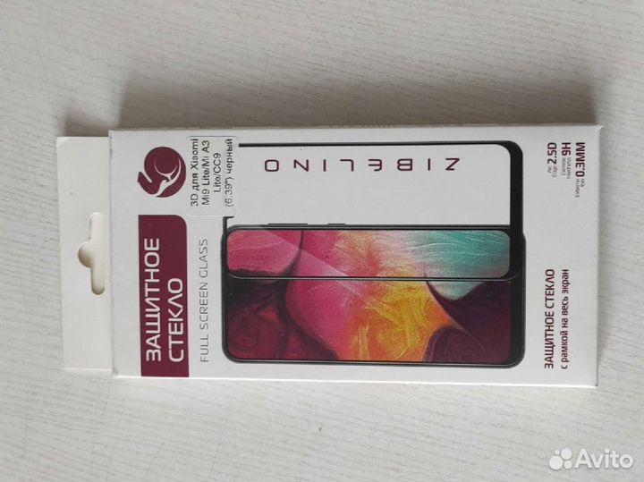 Защитное стекло xiaomi mi9 lite/mi a3 lite/CC9