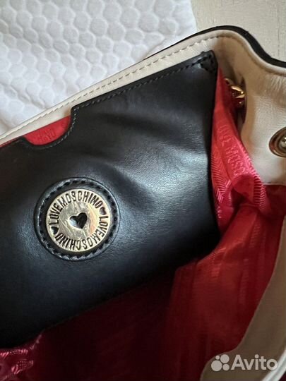 Сумка love moschino натуральная кожа