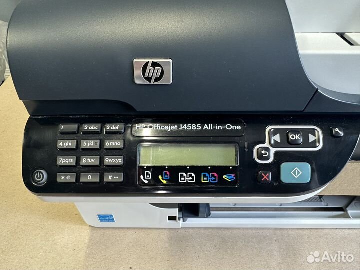 Мфу струйное HP OfficeJet J4585, цветн., A4