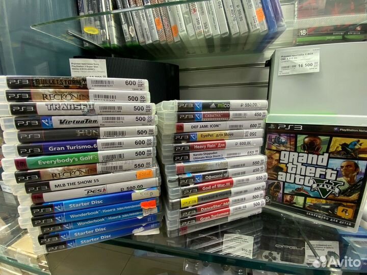 Огромное количество игр на легендарную PS3