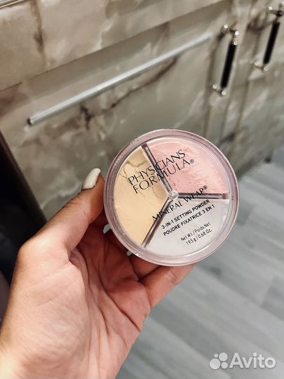 Пудра physician'S formula mineral wear 3-in-1