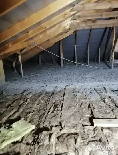 Утепление потолков,крыш,чердаков