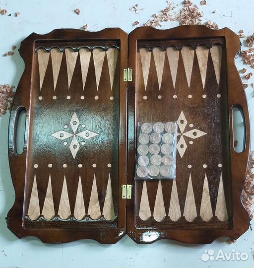 Нарды ручной работы резные