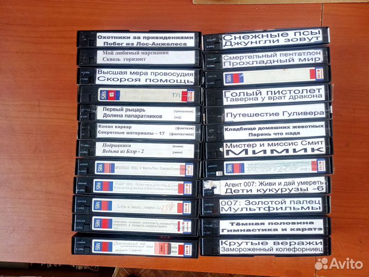 Видеокассеты vhs Shivaki