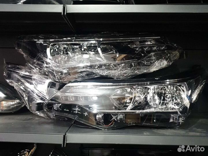 Фары на королла Е180 рестайлинг