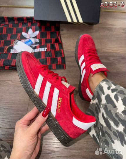 Кеды adidas samba red