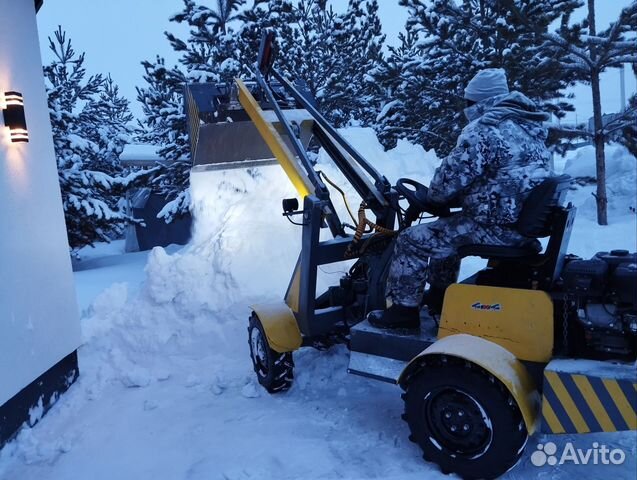 Услуги мини трактора в Екатеринбурге | Услуги | Авито