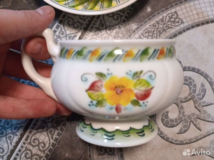 Чайный сервиз ручной работы на 6 персон