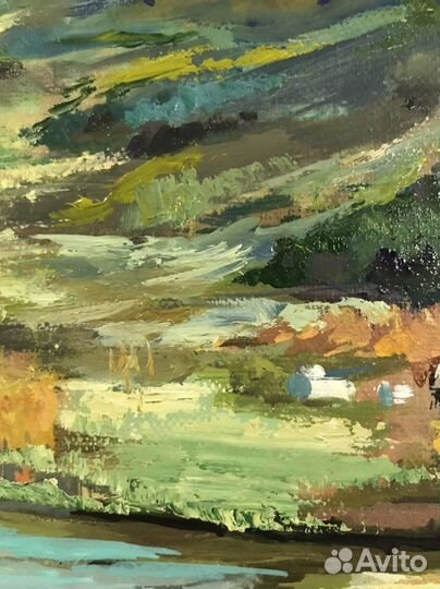 Картина маслом пейзаж