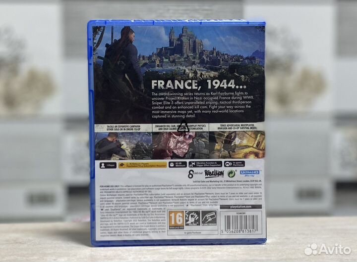 Sniper Elite 5 (Новый Диск) Sony PS5 Рус версия