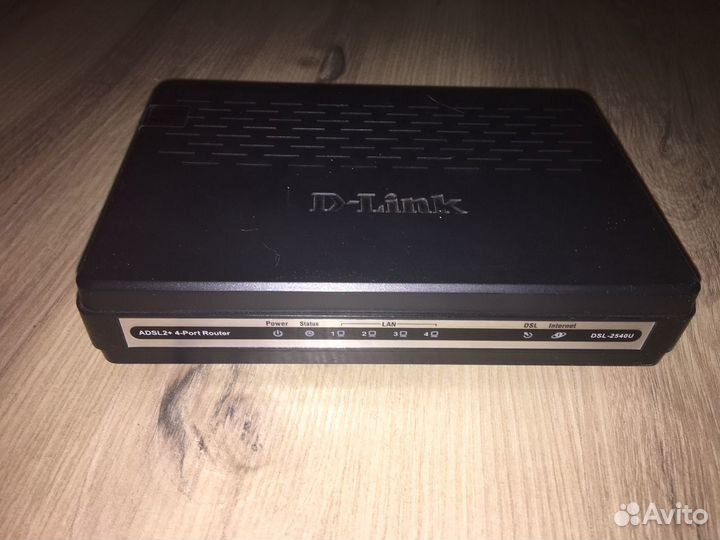 Маршрутизатор D-Link DSL-2540U