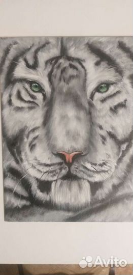 Картина масломТигр